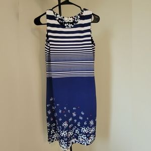 Blue Floral Dress